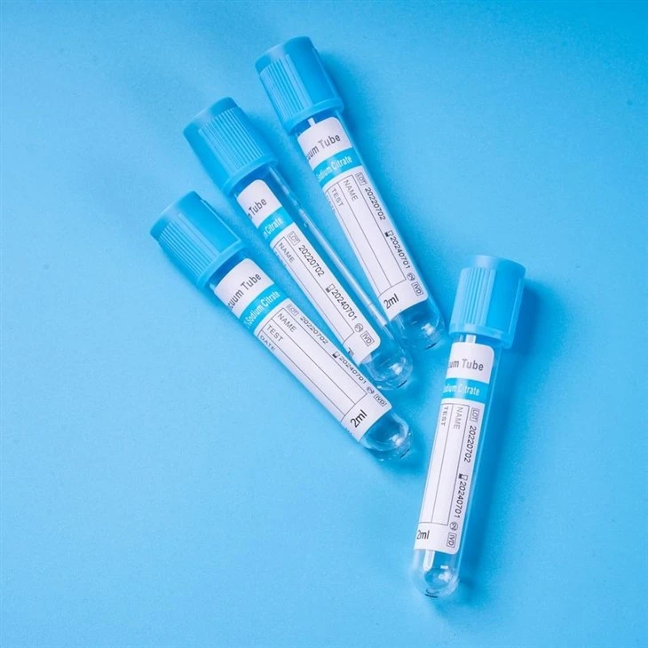 Blue Cap Plasma Coagulation Tube suppliers