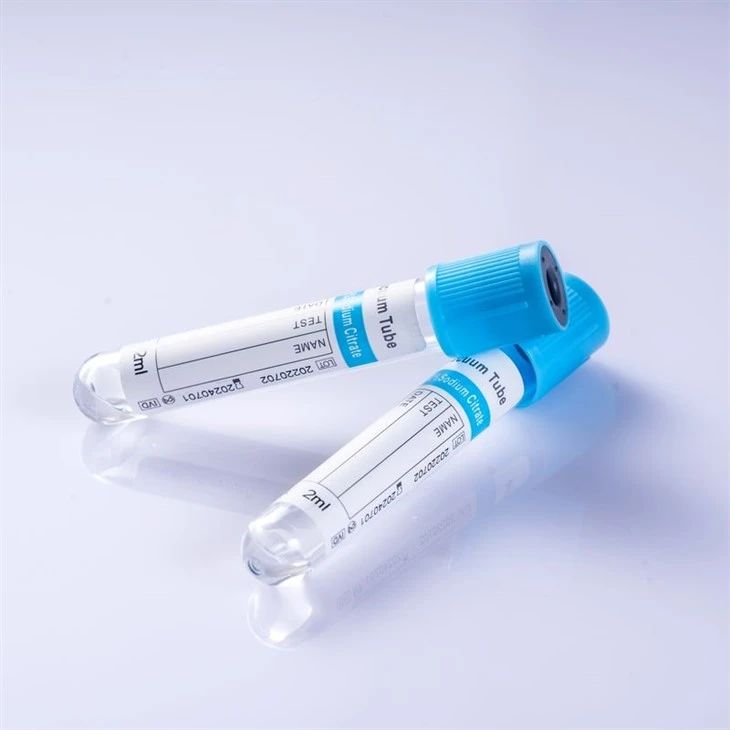 Blue Cap Plasma Coagulation Tube
