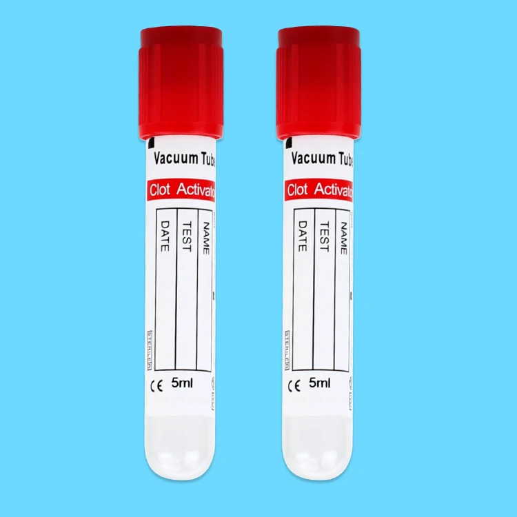 Clot Activator Blood Collection Tube Serum